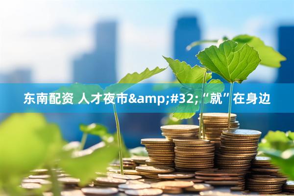 东南配资 人才夜市 “就”在身边